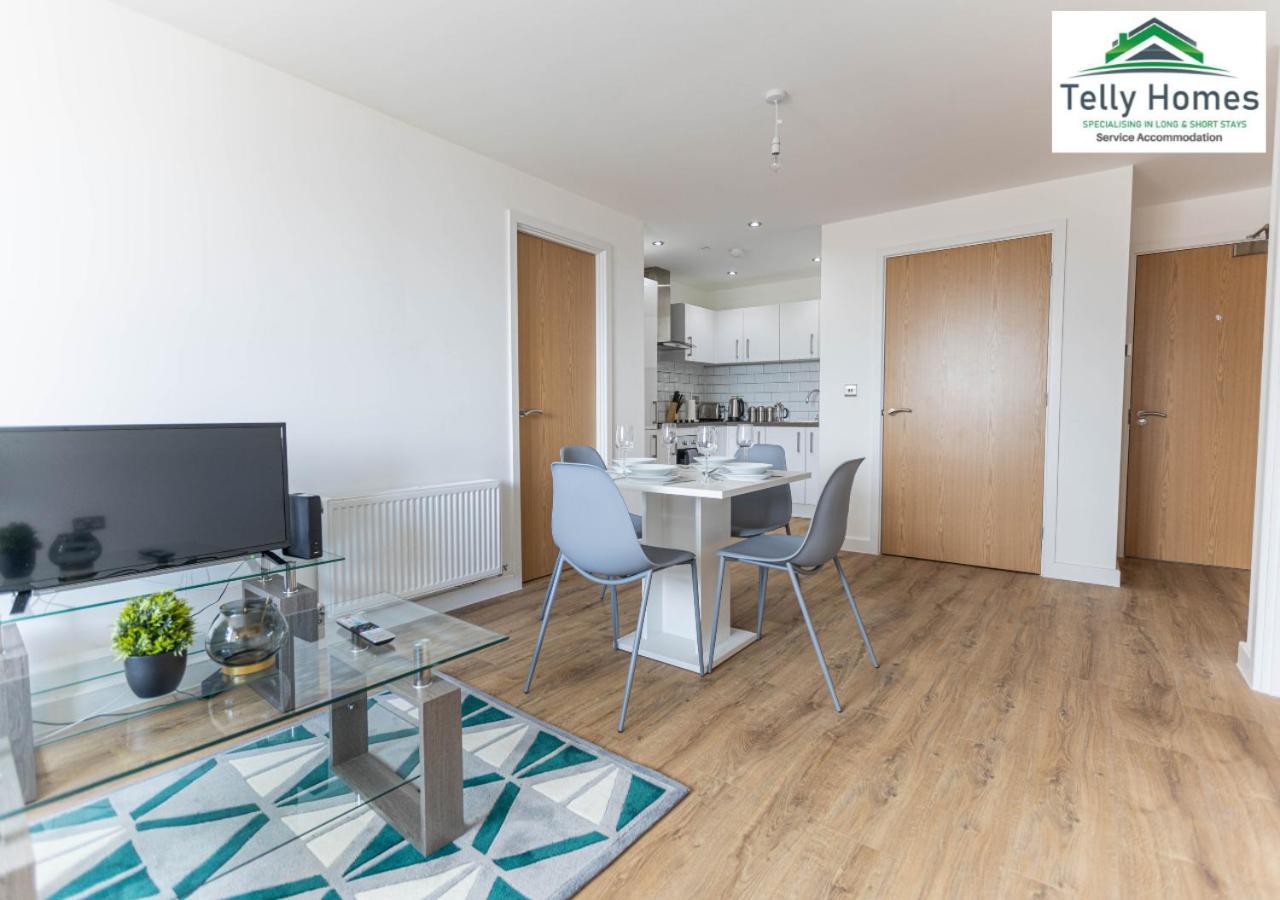 5 Percent Off Weekly And 20 Percent Off Monthly Bookings - Marigold Unit At Telly Homes Limited Birmingham City Centre -2 Bedroom Apartment, Free Wifi Екстериор снимка
