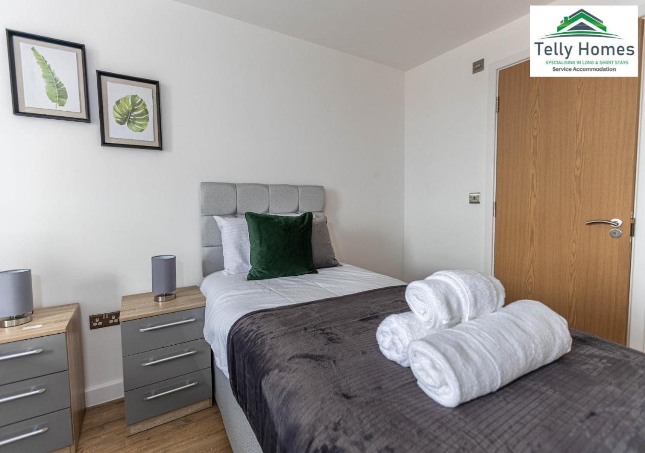 5 Percent Off Weekly And 20 Percent Off Monthly Bookings - Marigold Unit At Telly Homes Limited Birmingham City Centre -2 Bedroom Apartment, Free Wifi Екстериор снимка