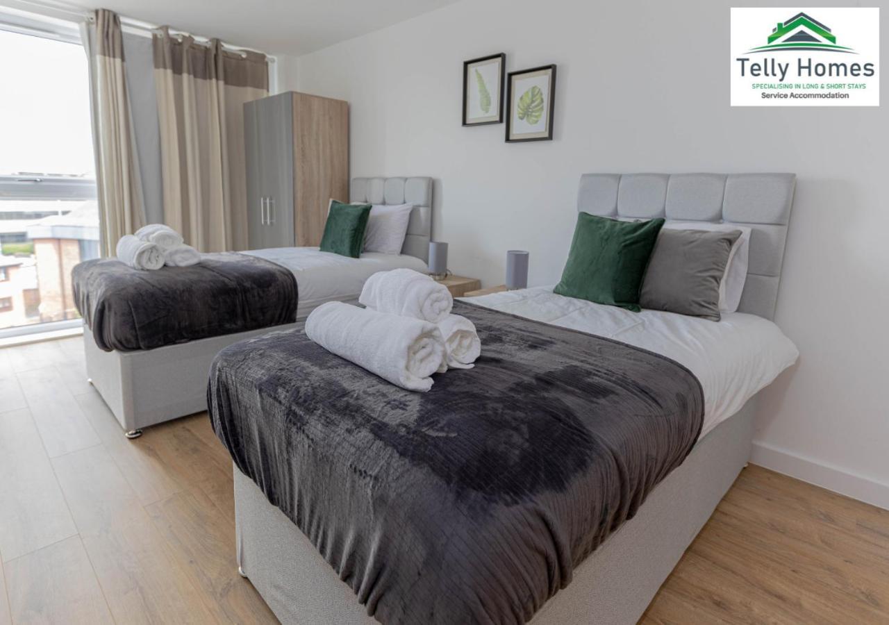 5 Percent Off Weekly And 20 Percent Off Monthly Bookings - Marigold Unit At Telly Homes Limited Birmingham City Centre -2 Bedroom Apartment, Free Wifi Екстериор снимка