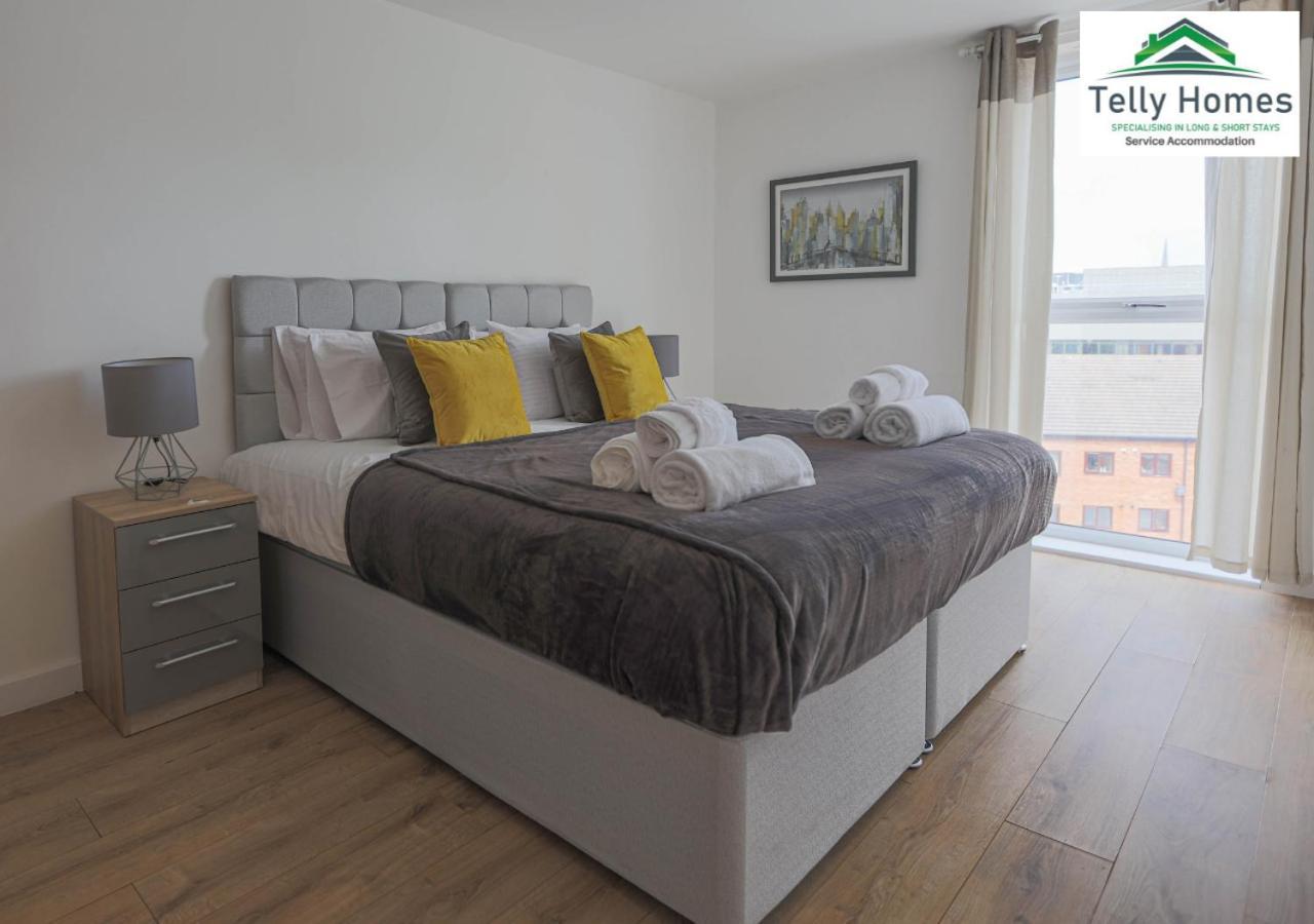 5 Percent Off Weekly And 20 Percent Off Monthly Bookings - Marigold Unit At Telly Homes Limited Birmingham City Centre -2 Bedroom Apartment, Free Wifi Екстериор снимка
